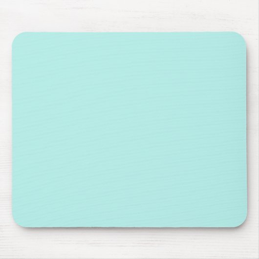 Solid light turquoise muismat (Voorkant)