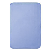 Solid Light Ultramarine Blue Bath Mat (Voorkant Verticaal)