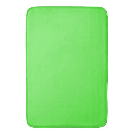 Solid LIme Green Badmat (Voorkant Verticaal)