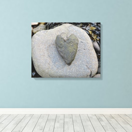 Solid Love Canvas Afdruk (Insitu (Houten vloer))
