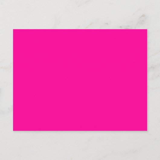 Solid Magenta Background Web Color FF0099 Briefkaart (Voorkant)