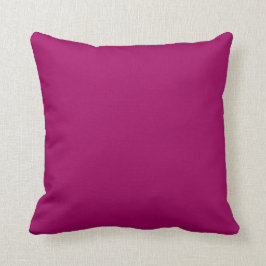 Solid Magenta-Pop van kleur Kussen