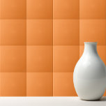 solid mango orange color tegeltje<br><div class="desc">Trendy simple solid mango orange design.</div>
