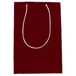 Solid Maroon, gekleurd Medium Cadeauzakje