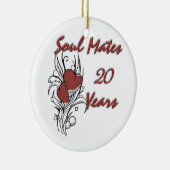Solid Mates 20 jaar Keramisch Ornament (Rechts)