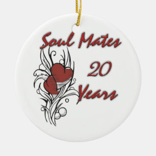 Solid Mates 20 jaar Keramisch Ornament