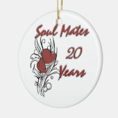 Solid Mates 20 jaar Keramisch Ornament (Links)