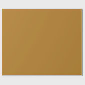 Solid Matte Gold Cadeaupapier (Vlak)