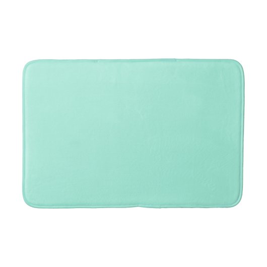 Solid Mint Green Bath Mat (Voorkant)
