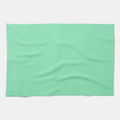 Solid Mint Green Kitchen Towel Theedoek (Horizontaal)