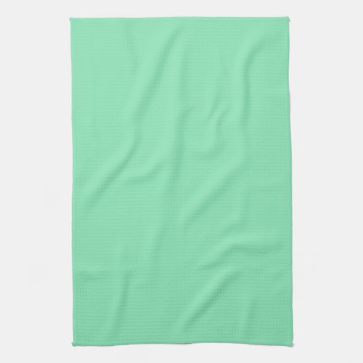 Solid Mint Green Kitchen Towel Theedoek (Verticaal)