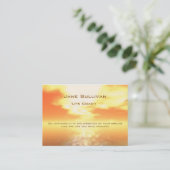 Solid Motivation Life Coach Personal Trainer Visitekaartje (Staand voorkant)