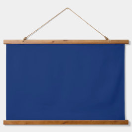 Solid Navy Blue 36"x26" Horizontal Hangend Wandkleed