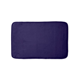 Solid Navy Blue Badmat