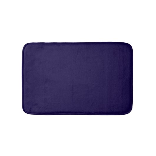 Solid Navy Blue Badmat (Voorkant)