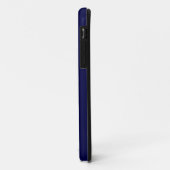 Solid Navy Blue Case-Mate iPhone Case (Achterkant/links)