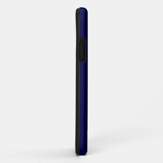 Solid Navy Blue Case-Mate iPhone Case (Achterkant/rechts)