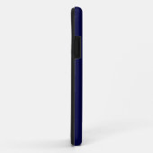 Solid Navy Blue Case-Mate iPhone Case (Achterkant/rechts)