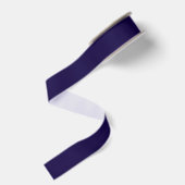 Solid Navy Blue Grosgrain Lint (Achterkant)