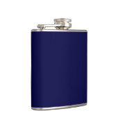 Solid Navy Blue Heupfles (Rechts)