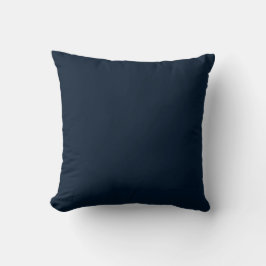 Solid Navy Blue Kussen