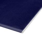 Solid Navy Blue Snijplank (Hoek)