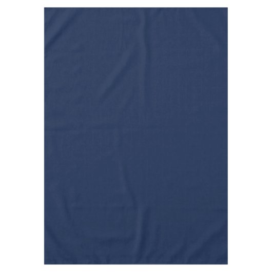 Solid navy night blue tafelkleed (Voorkant)