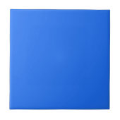 Solid neon blue tegeltje (Voorkant)