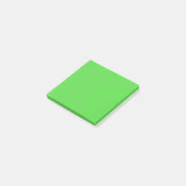 Solid Neon Groene Kleur | Hex# 53da3f Post-it® Notes