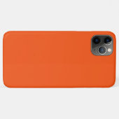 Solid neon orange Case-Mate iPhone case (Achterkant (horizontaal))