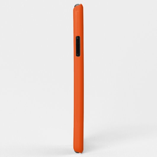 Solid neon orange Case-Mate iPhone case (Achterkant/rechts)
