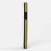 Solid Offbeat Green Custom Name Case-Mate iPhone Case (Achterkant/rechts)