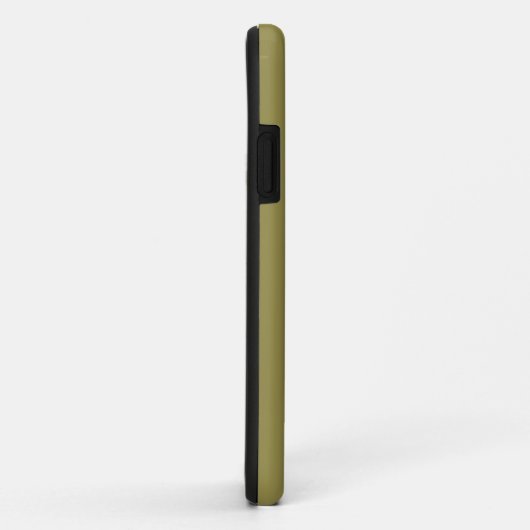 Solid Offbeat Green Custom Name Case-Mate iPhone Case (Achterkant/rechts)