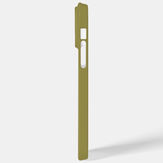 Solid Offbeat Green Custom Name Case-Mate iPhone Case (Achterkant / Links)