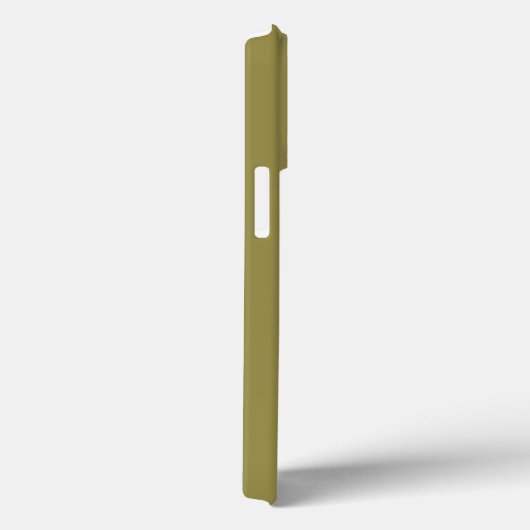 Solid Offbeat Green Custom Name Case-Mate iPhone Case (Achterkant / Rechts)