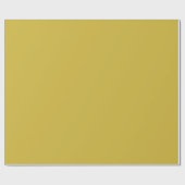 Solid Old Gold  kleuren Cadeaupapier (Vlak)