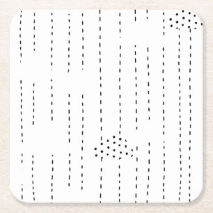 Solid, onyx-Onderzetter Kartonnen Onderzetters