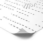 Solid, Onyx Poster (Hoek)