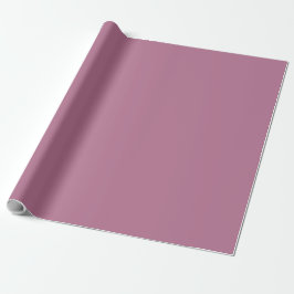 Solid opera mauve puce cadeaupapier