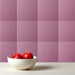 Solid opera mauve puce tegeltje<br><div class="desc">Solid color opera mauve puce design.</div>