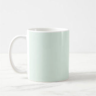 Solid Pale Mint Green Mug Koffiemok