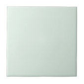 Solid Pale Mint Green Tile Tegeltje (Voorkant)