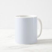 Solid Pale Powder Blue Mug Koffiemok (Voorkant rechts)