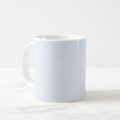 Solid Pale Powder Blue Mug Koffiemok (Voorkant links)