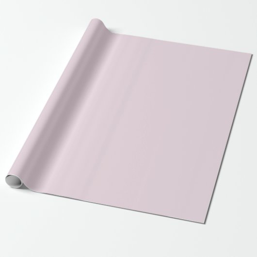 Solid Pastel Roze Cadeaupapier (Uitgerold)
