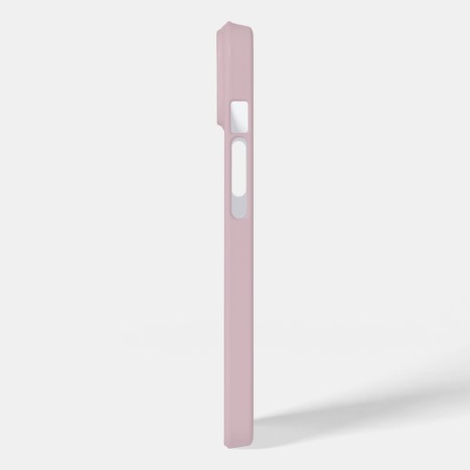 Solid Pastel Roze Case-Mate iPhone Case (Achterkant / Links)