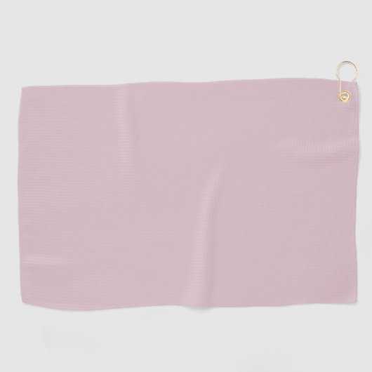 Solid Pastel Roze Golfhanddoek (Horizontaal)