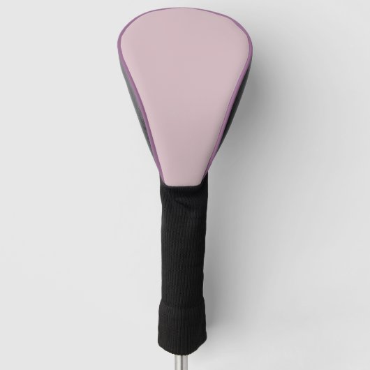 Solid Pastel Roze Golfheadcover (Voorkant)