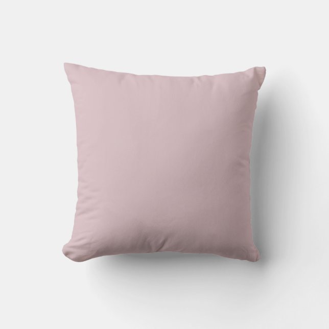 Solid Pastel Roze Kussen (Voorkant)