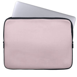 Solid Pastel Roze Laptop Sleeve